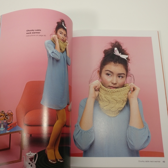 Scarves and Cowls Stylish Knits Coffee Table Book - Picture 7 of 12